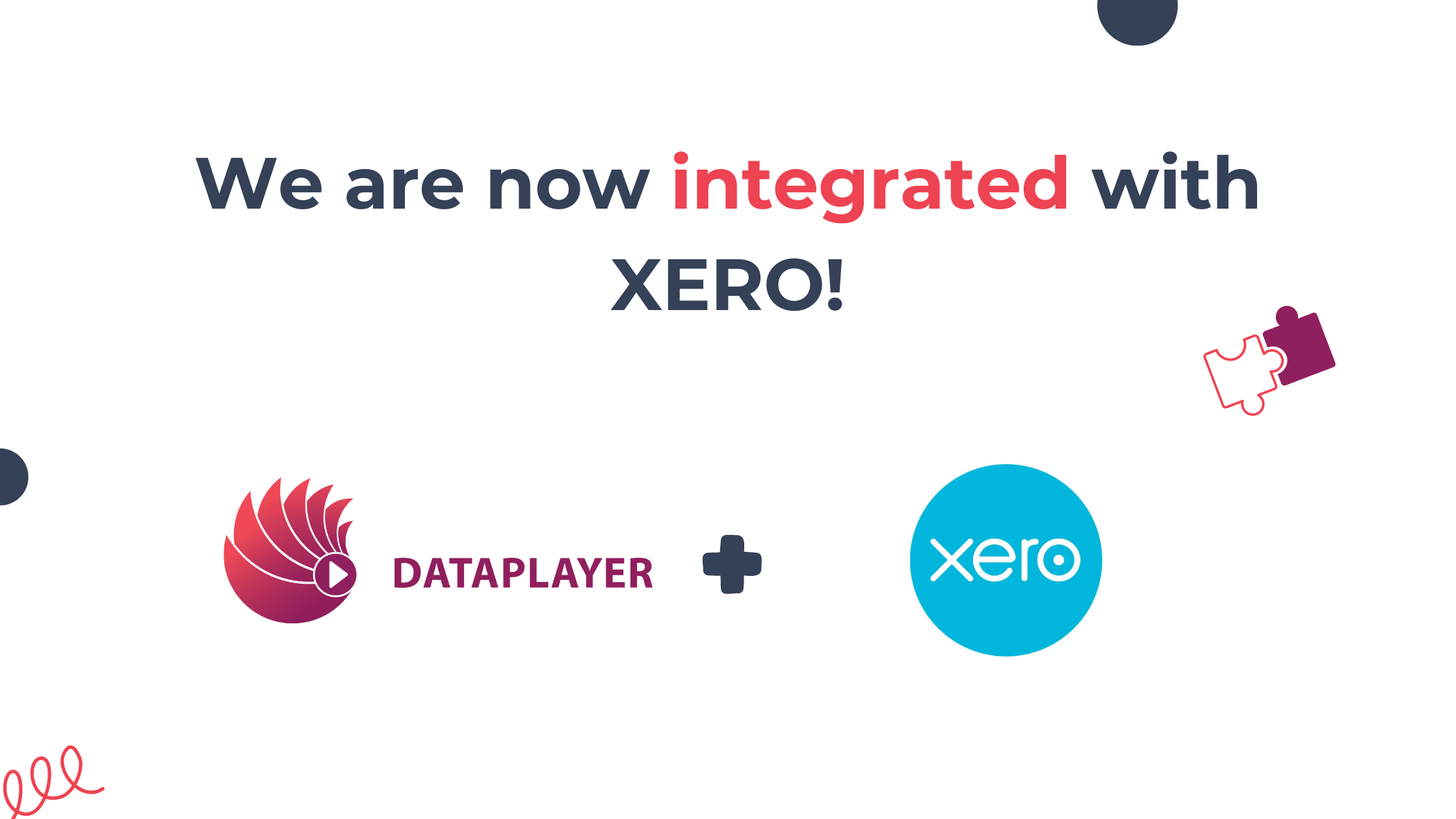 We are now integrated with XERO!