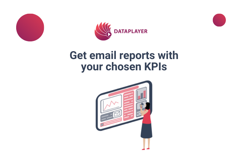 Dataplayer now sends you customised reports by email!